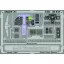 Eduard A-10 Thunderbolt II dashboard für Trumpeter-Bausatz fotómaratás
