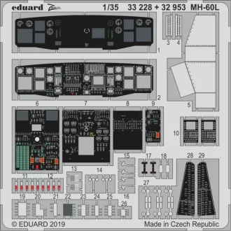 Eduard MH-60L for Kitty Hawk fotómaratás