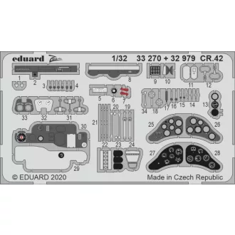 Eduard CR.42 for ICM fotómaratás