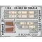 Eduard Bf 109G-6 seatbelts STEEL fotómaratás