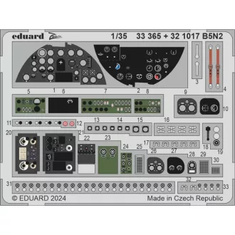 Eduard B5N2 BORDER MODEL fotómaratás