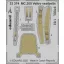Eduard MC.205 Veltro seatbelts STEEL ITALERI fotómaratás