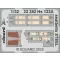 Eduard Hs 123A seatbelts STEEL for ICM fotómaratás