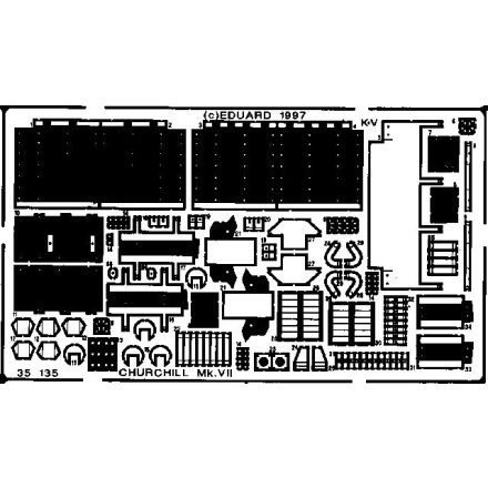 Eduard Churchill Mk.VII (Tamiya)