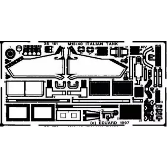 Eduard M13/40 Panzer Detailbausatz fotómaratás