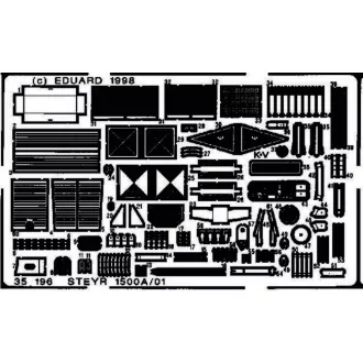 Eduard Steyer 1500A/01 Detailbausatz fotómaratás