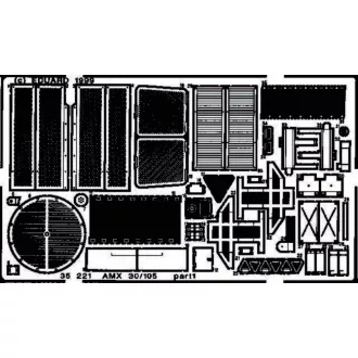 Eduard AMX 30/105 Detailbausatz Außen fotómaratás