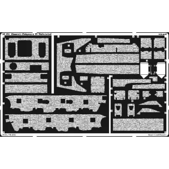   Eduard Zimmerit Flakpanzer IV Wirbelwind für Tamiya Bausatz fotómaratás