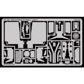   Eduard Flakvierling 38 20mm für Tamiya Bausatz fotómaratás