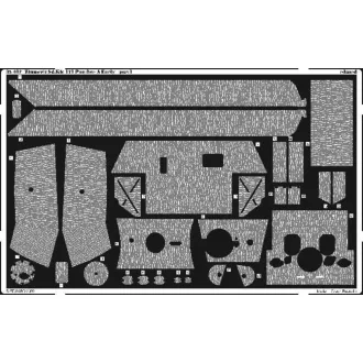   Eduard Zimmerit Panther Ausf.A Early für Dragon Bausatz fotómaratás