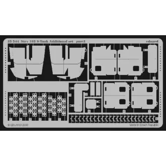 Eduard Strv 103 S-Tank Fotoätzsatz fotómaratás