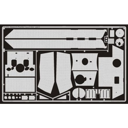 Eduard Zimmerit Panther Ausf.A late (Dragon)