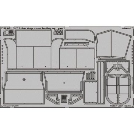 Eduard M-7 deep water fording eq. (Academy)