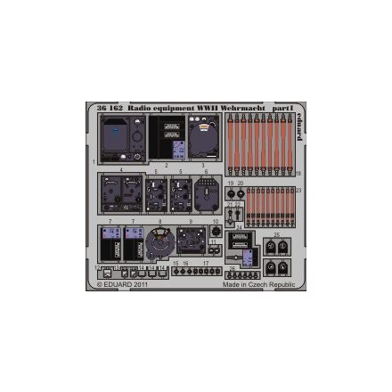 Eduard Radio equipment WWII Wehrmacht