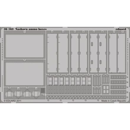 Eduard Nashorn ammo boxes (AFV Club)