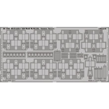 Eduard Defender XD Wolf W.M.I.K. Ammo Boxes (Hobby Boss)