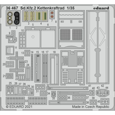 Eduard Sd. Kfz.2 Kettenkraftrad (Tamiya)