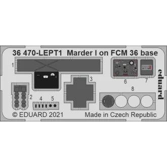 Eduard Marder I on FCM 36 base for ICM fotómaratás