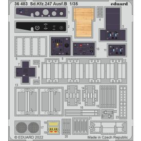 Eduard Sd. Kfz.247 Ausf. B (Revell, ICM)