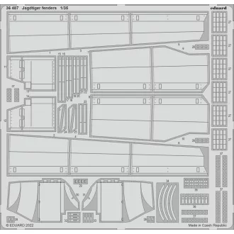 Eduard Jagdtiger fenders fotómaratás