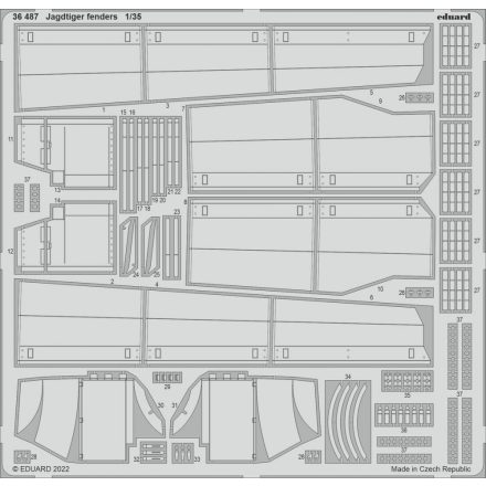 Eduard Jagdtiger fenders (Hobby Boss)