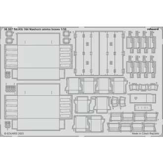   Eduard Sd.Kfz. 164 Nashorn ammo boxes BORDER MODEL fotómaratás