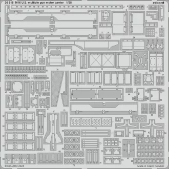   Eduard M16 U.S. multiple gun motor carrier TAMIYA fotómaratás