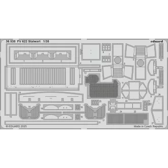 Eduard FV 622 Stalwart for Airfix fotómaratás
