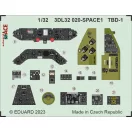 Eduard TBD-1 SPACE TRUMPETER fotómaratás