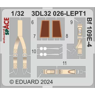 Eduard Bf 109E-4 SPACE fotómaratás