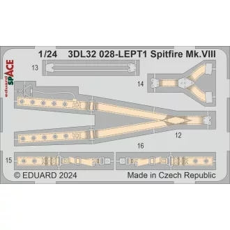 Eduard Spitfire Mk.VIII SPACE AIRFIX fotómaratás