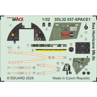 Eduard Sea Hurricane Mk.IIc SPACE for Revell fotómaratás