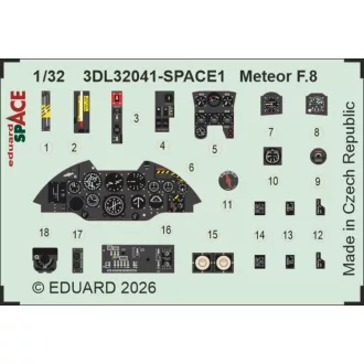 Eduard Meteor F.8 SPACE for Revell fotómaratás