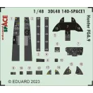 Eduard Hunter FGA.9 SPACE AIRFIX fotómaratás