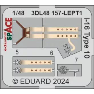 Eduard I-16 Type 10 SPACE EDUARD fotómaratás