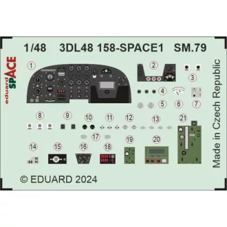 Eduard SM.79 SPACE EDUARD fotómaratás