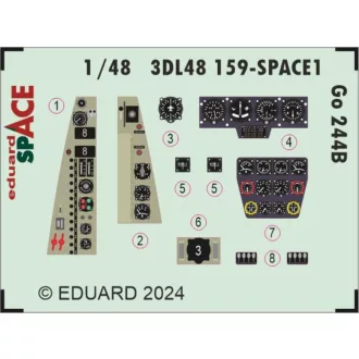 Eduard Go 244B SPACE ICM fotómaratás