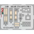 Eduard FM-1 SPACE TAMIYA fotómaratás