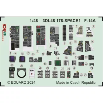 Eduard F-14A SPACE GREAT WALL HOBBY fotómaratás