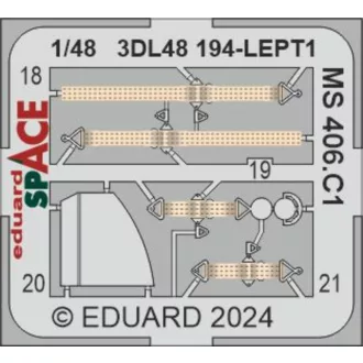 Eduard MS 406.C1 SPACE fotómaratás
