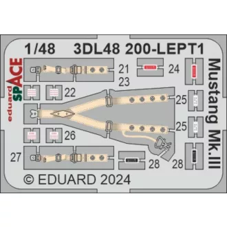 Eduard Mustang Mk.III SPACE fotómaratás
