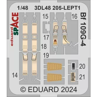 Eduard Bf 109G-4 SPACE EDUARD fotómaratás