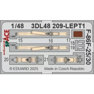 Eduard F-86F-25/30 SPACE AIRFIX fotómaratás