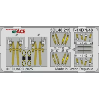 Eduard F-14D SPACE GREAT WALL HOBBY fotómaratás