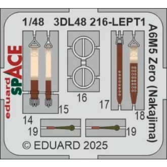 Eduard A6M5 Zero (Nakajima) SPACE FINE MOLDS fotómaratás