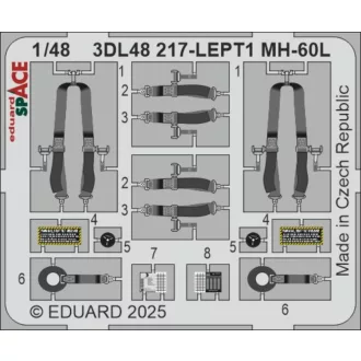 Eduard MH-60L SPACE ICM fotómaratás