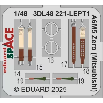 Eduard A6M5 Zero (Mitsubishi) SPACE FINE MOLDS fotómaratás