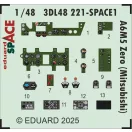 Eduard A6M5 Zero (Mitsubishi) SPACE FINE MOLDS fotómaratás