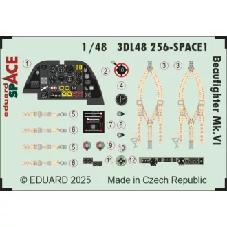 Eduard Beaufighter Mk.VI SPACE for Revell fotómaratás