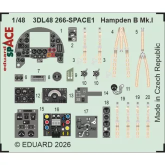 Eduard Hampden B Mk.I SPACE for ICM fotómaratás